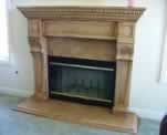 Fireplace Faux Finished in a French Look Dcor